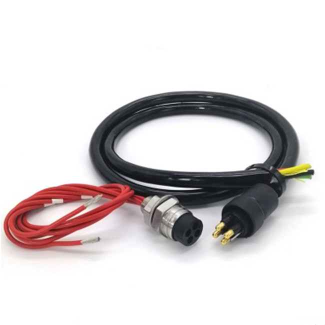 Высокотоковый подводный разъем с 2/4 контактами